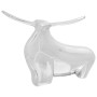 Escultura de toro  Plata 37x44x17 cm Aluminio | Foro24.es | Tu tienda online para hogar, jardín y más Foro24.es