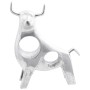 Escultura de toro  Plata 22x9,5x34 cm Aluminio | Foro24.es | Tu tienda online para hogar, jardín y más Foro24.es