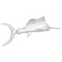 Pez Espada Montado en la Pared de Aluminio Plata 91x8x26 cm | Foro24.es | Tu tienda online para hogar, jardín y más Foro24.es