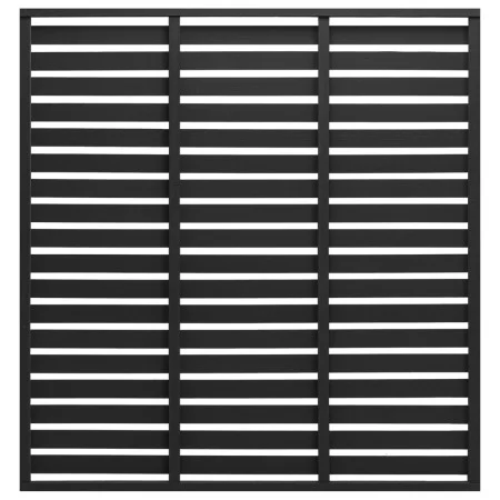 Black WPC Fence Panel 180x180cm by vidaXL, fence panels - Ref: Foro24-318111, Price: 197,06 €, Discount: %