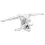 Escultura Plata 63x20x22 cm Aluminio Pensador by , Figures, sculptures and statues - Ref: Foro24-42000145, Price: 40,57 €, Di...