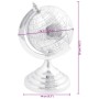 Escultura de Globo Plata 16.5x14x26 cm Aluminio | Foro24.es | Tu tienda online para hogar, jardín y más Foro24.es