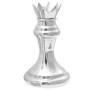 Esculturas de Ajedrez 2 pcs Plata Aluminio | Foro24.es | Tu tienda online para hogar, jardín y más Foro24.es