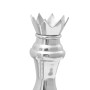 Esculturas de Ajedrez 2 pcs Plata Aluminio | Foro24.es | Tu tienda online para hogar, jardín y más Foro24.es