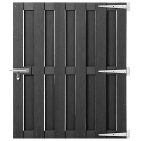 Graue WPC-Gartentür 100x112 cm von vidaXL, Gartentore - Ref: Foro24-318103, Preis: 117,59 €, Rabatt: %
