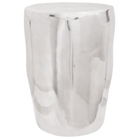 Taburete Plata 33x33x45 cm Aluminio