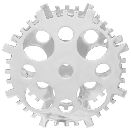 Botellero Plateado 15.4x5.5x15.4 pulgadas Aluminio | Foro24.es | Tu tienda online para hogar, jardín y más Foro24.es