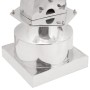 Escultura Plata 26x26x110 cm Media Hélice de Aluminio | Foro24.es | Tu tienda online para hogar, jardín y más Foro24.es