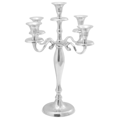 Soporte para Velas  Plata 29x29x40 cm Aluminio | Foro24.es | Tu tienda online para hogar, jardín y más Foro24.es