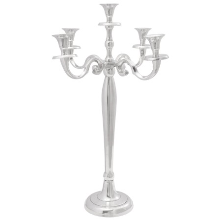 Portavelas Plata 39x39x60 cm Aluminio | Foro24.es | Tu tienda online para hogar, jardín y más Foro24.es
