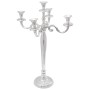 Portavelas Plata 39x39x60 cm Aluminio | Foro24.es | Tu tienda online para hogar, jardín y más Foro24.es