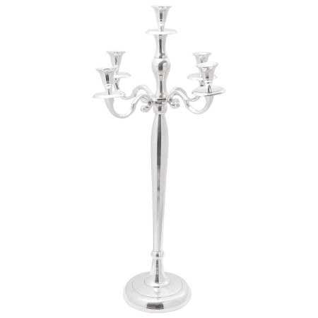 Portavelas Plata 32x32x79.5 cm Aluminio | Foro24.es | Tu tienda online para hogar, jardín y más Foro24.es