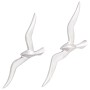Gaviota de Pared en Pack de 2 de Aluminio Plata von , Figuren, Skulpturen und Statuen - Ref: Foro24-42000157, Preis: 42,50 €,...