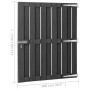 Graue WPC-Gartentür 100x112 cm von vidaXL, Gartentore - Ref: Foro24-318103, Preis: 117,59 €, Rabatt: %
