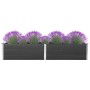 Arriate de WPC gris 200x100x54 cm de vidaXL, Maceteros y jardineras - Ref: Foro24-318097, Precio: 278,95 €, Descuento: %
