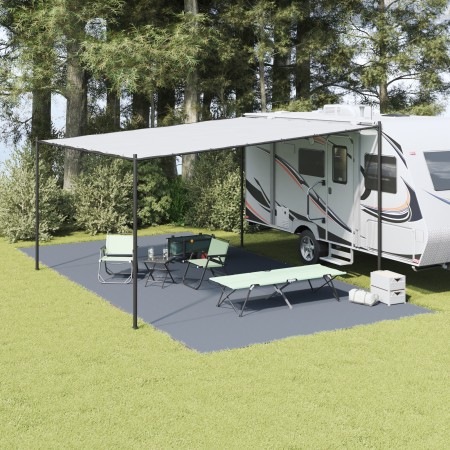 Accesorio de tienda Azul gris Poliéster 400 x 800 cm Durable von , Zeltzubehör - Ref: Foro24-42000184, Preis: 55,56 €, Rabatt: %