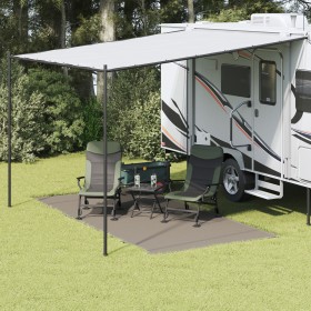 Toldo de Tienda Gris Claro Poliéster 200 x 400 cm