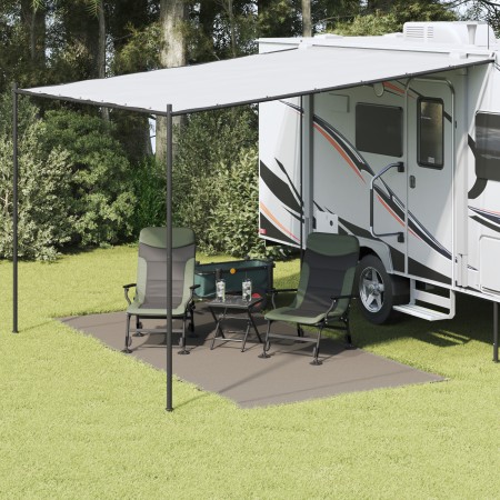 Toldo de Tienda Gris Claro Poliéster 200 x 400 cm Ligero von , Zeltzubehör - Ref: Foro24-42000187, Preis: 21,82 €, Rabatt: %