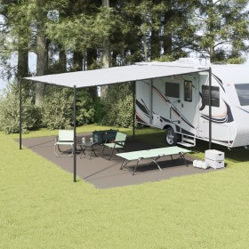 Lona para Tienda Gris Claro Poliéster 400 x 700 cm Duradera by , Tent Accessories - Ref: Foro24-42000203, Price: 58,20 €, Dis...