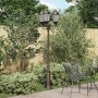 Poste de luz de jardín de 3 lámparas E27 bronce 235 cm de aluminio von , Außenbeleuchtung - Ref: Foro24-42000335, Preis: 188,...
