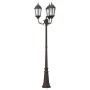 Poste de luz de jardín de 3 lámparas E27 bronce 235 cm de aluminio von , Außenbeleuchtung - Ref: Foro24-42000335, Preis: 188,...