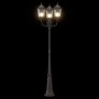 Poste de luz de jardín de 3 lámparas E27 bronce 235 cm de aluminio von , Außenbeleuchtung - Ref: Foro24-42000335, Preis: 188,...