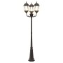 Poste de luz de jardín de 3 lámparas E27 bronce 235 cm de aluminio von , Außenbeleuchtung - Ref: Foro24-42000335, Preis: 188,...