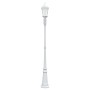 Poste de Luz de Jardín 2 Lámparas E27 Blanco 235 cm Aluminio | Foro24.es | Tu tienda online para hogar, jardín y más Foro24.es