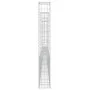 U-shaped gabion basket with 4 iron posts measuring 380x20x150 cm. by vidaXL, fence panels - Ref: Foro24-151284, Price: 144,03...