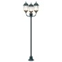 Poste de Luz de Jardín  3-Lámparas E27 Verde 220 cm Aluminio | Foro24.es | Tu tienda online para hogar, jardín y más Foro24.es