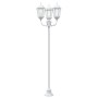 Lámpara de Jardín  Post 3-Lámpara E27 Blanca 220 cm Aluminio | Foro24.es | Tu tienda online para hogar, jardín y más Foro24.es