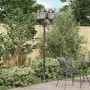 Poste de luz de jardín  de 3 lámparas E27 bronce 220 cm aluminio | Foro24.es | Tu tienda online para hogar, jardín y más Foro24.es