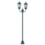 Faro de Jardín  con Poste de 2 Lámparas E27 Verde 220 cm de Aluminio | Foro24.es | Tu tienda online para hogar, jardín y más Foro24.es