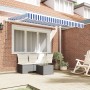 Tela de Repuesto para Toldos para Marco de 2.5 x 2 m - Azul y Blanco | Foro24.es | Tu tienda online para hogar, jardín y más Foro24.es