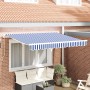 Tela de Reemplazo para Toldo para Estructura de 3x2 m Azul y Blanco | Foro24.es | Tu tienda online para hogar, jardín y más Foro24.es