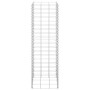 Gabionen-Blumenbeete 3 Einheiten Eisen 30x30x100 cm von vidaXL, Töpfe und Pflanzgefäße - Ref: Foro24-151249, Preis: 59,22 €, ...