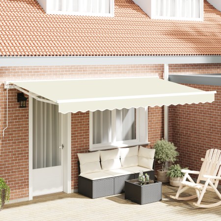 Tejido de Reemplazo de Toldo para Estructura de 4x2 m Crema | Foro24.es | Tu tienda online para hogar, jardín y más Foro24.es