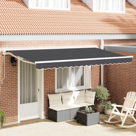 Tela de reemplazo para toldo para marco de 4x2 m Antracita | Foro24.es | Tu tienda online para hogar, jardín y más Foro24.es