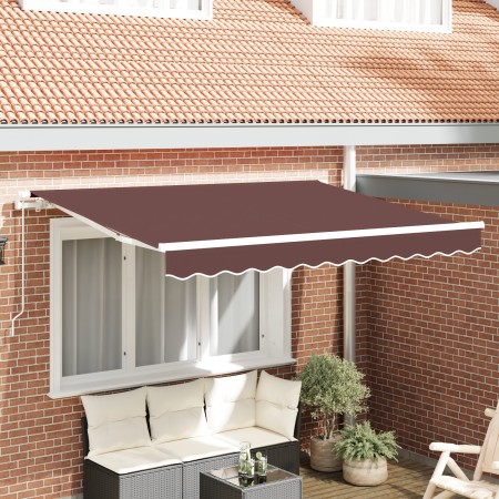 Tela de Reemplazo para Toldo de 3x2 m Marrón | Foro24.es | Tu tienda online para hogar, jardín y más Foro24.es