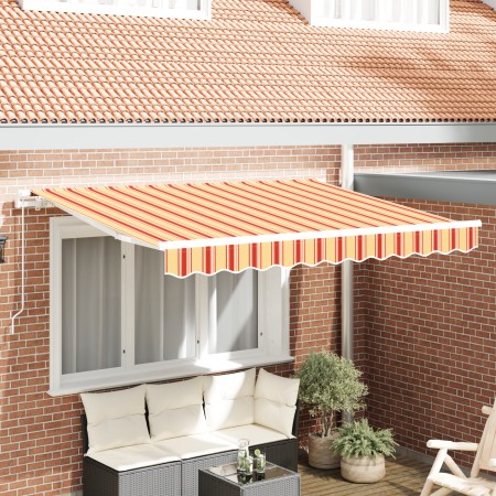 Tela de Reemplazo para Toldo para Marco de 3x2 m Rayas Multicolores | Foro24.es | Tu tienda online para hogar, jardín y más Foro24.es