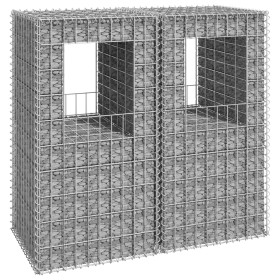Gabionenpfostenkörbe 2 Einheiten Eisen 50x50x100 cm von vidaXL, Zaunpfosten - Ref: Foro24-151269, Preis: 56,79 €, Rabatt: %