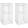 Gabionenpfostenkörbe 2 Einheiten Eisen 50x50x100 cm von vidaXL, Zaunpfosten - Ref: Foro24-151269, Preis: 56,28 €, Rabatt: %