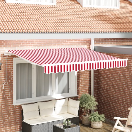 Tela de Reemplazo para Toldo para Estructura de 3x2 m Rojo y Blanco | Foro24.es | Tu tienda online para hogar, jardín y más Foro24.es
