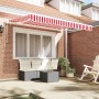 Tela de Reemplazo para Toldo para Estructura de 3x2 m Rojo y Blanco | Foro24.es | Tu tienda online para hogar, jardín y más Foro24.es