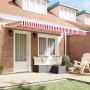 Tela de Reemplazo para Toldo para Marco de 4x2 m Rojo y Blanco | Foro24.es | Tu tienda online para hogar, jardín y más Foro24.es