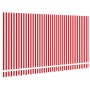 Tela de Reemplazo para Toldo para Marco de 4x2 m Rojo y Blanco | Foro24.es | Tu tienda online para hogar, jardín y más Foro24.es