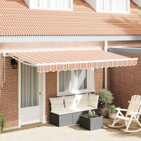 Tela de Repuesto para Marco de 4x2 m Rayas Multicolores by , Awnings - Ref: Foro24-42000515, Price: 45,47 €, Discount: %