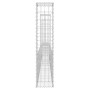 U-förmiger Gabionenkorb 3 Eisenpfosten 260x20x100 cm von vidaXL, Zaunpaneele - Ref: Foro24-151276, Preis: 90,81 €, Rabatt: %