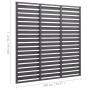 WPC gray fence panel 180x180 cm by vidaXL, fence panels - Ref: Foro24-318110, Price: 168,58 €, Discount: %