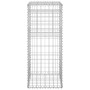 Zwei Körbe mit Gabionenpfosten, Eisen, 40x40x100 cm. von vidaXL, Zaunpfosten - Ref: Foro24-151261, Preis: 44,75 €, Rabatt: %